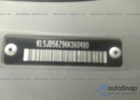 2006 Suzuki Forenza z USA, uszkodzony, nr VIN KL5JD56Z96K360480